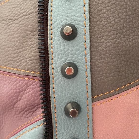 Amerileather tote bag with skull detail - Picture 3 of 9